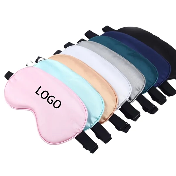 Satin Textured Faux Silk Sleep Eye Mask - Satin Textured Faux Silk Sleep Eye Mask - Image 0 of 0