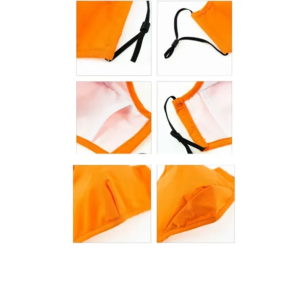 Adjustable Cotton Face Mask - Adjustable Cotton Face Mask - Image 2 of 2