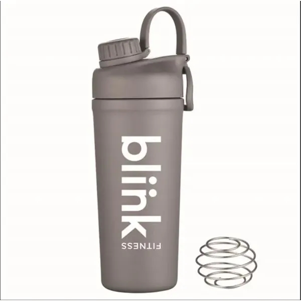 27 oz Shaker & Water Bottle with Stainless Steel Agitator - 27 oz Shaker & Water Bottle with Stainless Steel Agitator - Image 1 of 1