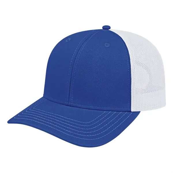 Custom Poly/Cotton Mesh Back Cap