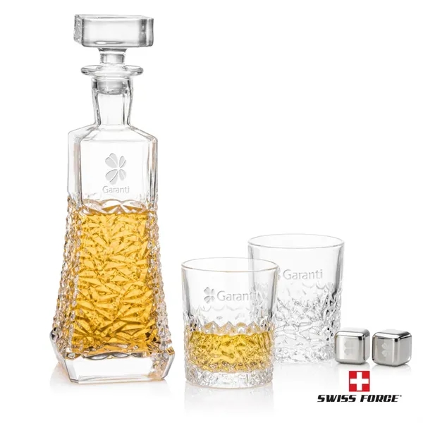 Burnell Decanter Set & Ice Cubes