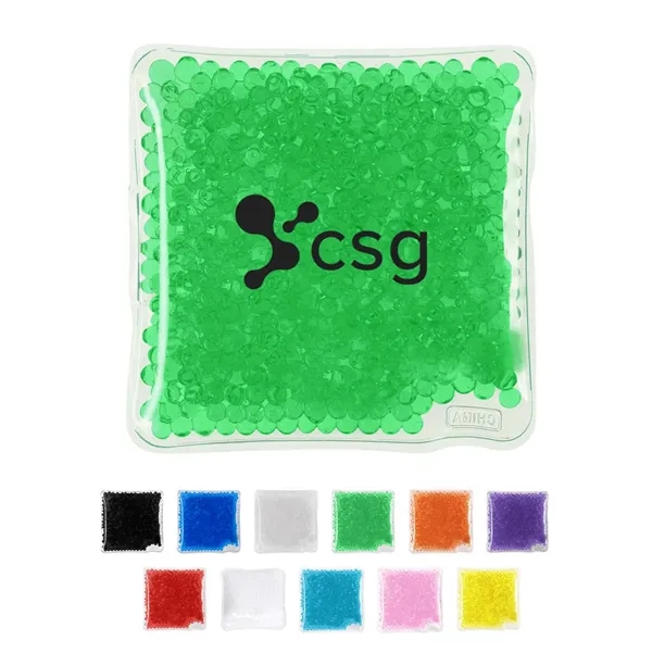 Square Gel Beads Hot/Cold Gel Pack - Square Gel Beads Hot/Cold Gel Pack - Image 0 of 12