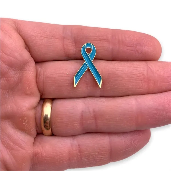 Teal Ribbon Lapel Pin - Teal Ribbon Lapel Pin - Image 1 of 2