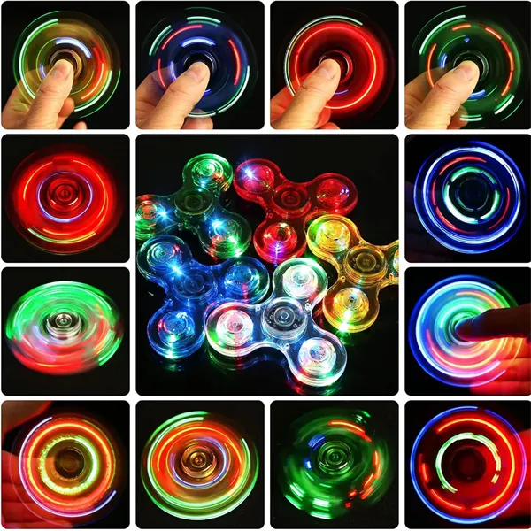 Led Light Up Fidget Spinner - Led Light Up Fidget Spinner - Image 3 of 5