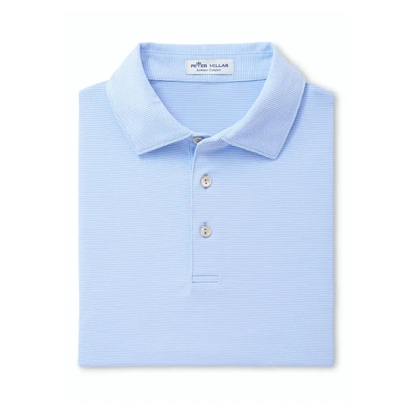 Peter Millar Men's Jubilee Striped Polo - Peter Millar Men's Jubilee Striped Polo - Image 1 of 10