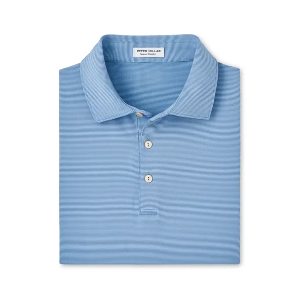 Peter Millar Men's Jubilee Striped Polo - Peter Millar Men's Jubilee Striped Polo - Image 6 of 10