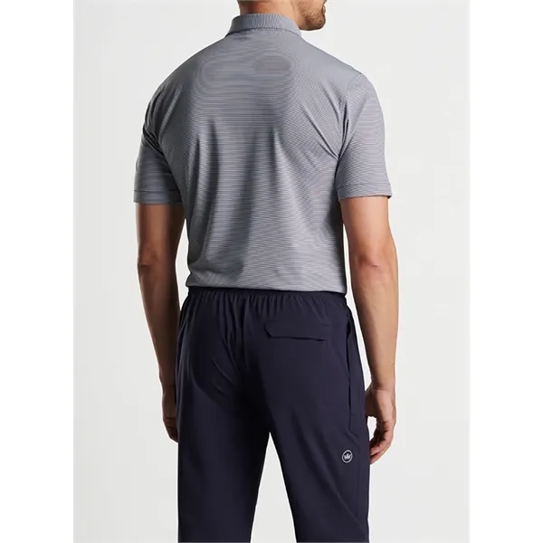 Peter Millar Men's Jubilee Striped Polo - Peter Millar Men's Jubilee Striped Polo - Image 9 of 10