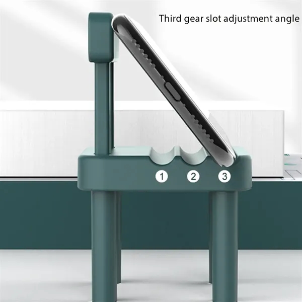 Multi-Angle Universal  Chair Shape Cell Phone Stand - Multi-Angle Universal  Chair Shape Cell Phone Stand - Image 3 of 4