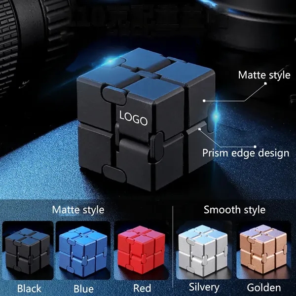 ABS Matte Finish Game Stress Relief Fidget Toy Activity Cube - ABS Matte Finish Game Stress Relief Fidget Toy Activity Cube - Image 0 of 10