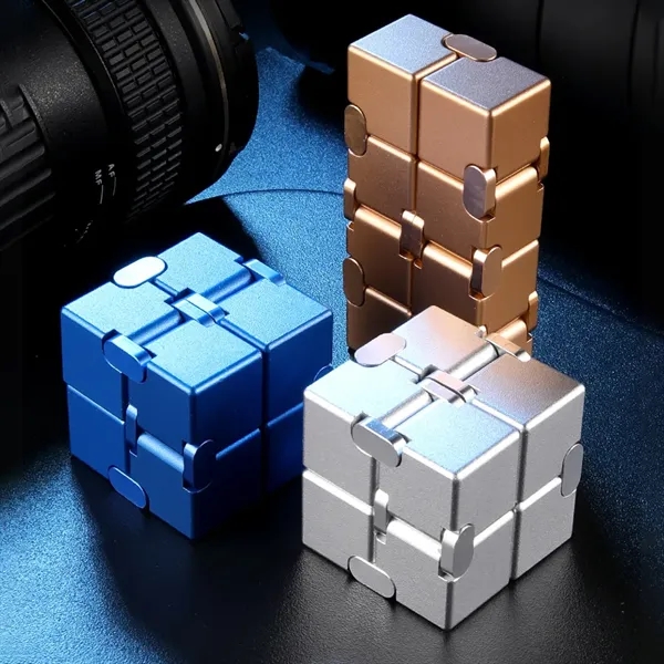 ABS Matte Finish Game Stress Relief Fidget Toy Activity Cube - ABS Matte Finish Game Stress Relief Fidget Toy Activity Cube - Image 2 of 10