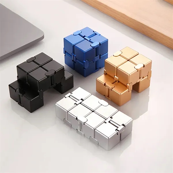ABS Matte Finish Game Stress Relief Fidget Toy Activity Cube - ABS Matte Finish Game Stress Relief Fidget Toy Activity Cube - Image 3 of 10
