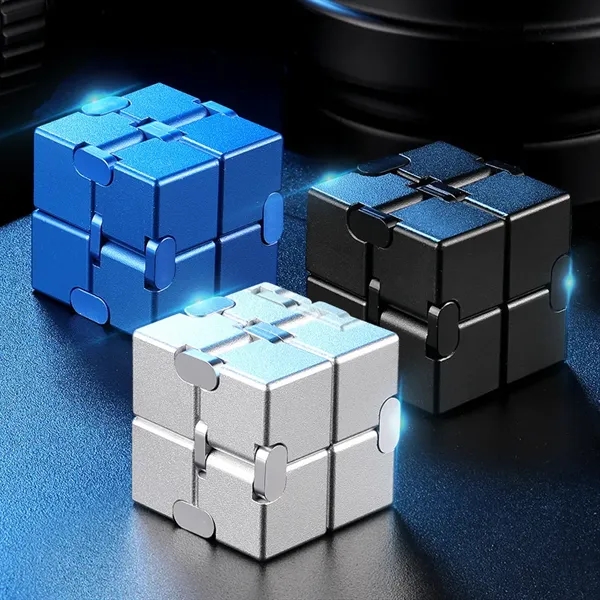 ABS Matte Finish Game Stress Relief Fidget Toy Activity Cube - ABS Matte Finish Game Stress Relief Fidget Toy Activity Cube - Image 4 of 10