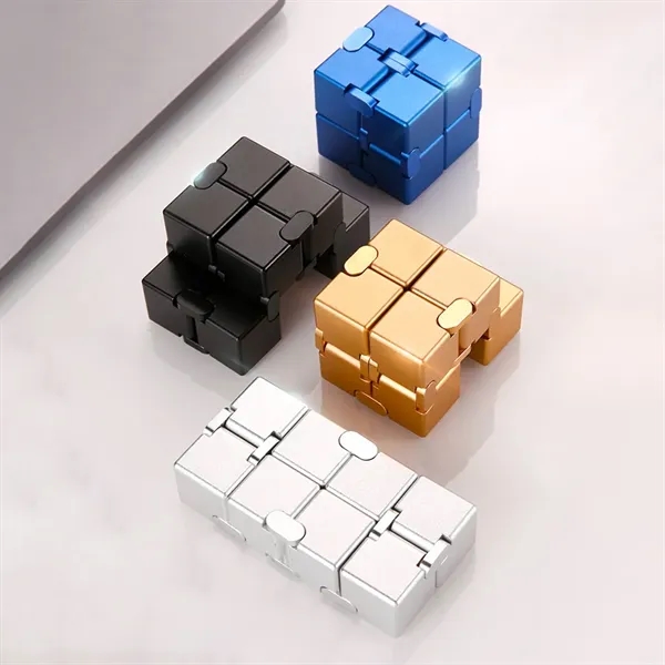 ABS Matte Finish Game Stress Relief Fidget Toy Activity Cube - ABS Matte Finish Game Stress Relief Fidget Toy Activity Cube - Image 5 of 10