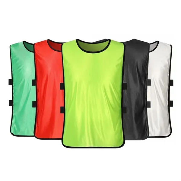 Custom Polyester Scrimmage Vests Sport Pinnies Soccer Bibs - Custom Polyester Scrimmage Vests Sport Pinnies Soccer Bibs - Image 3 of 3