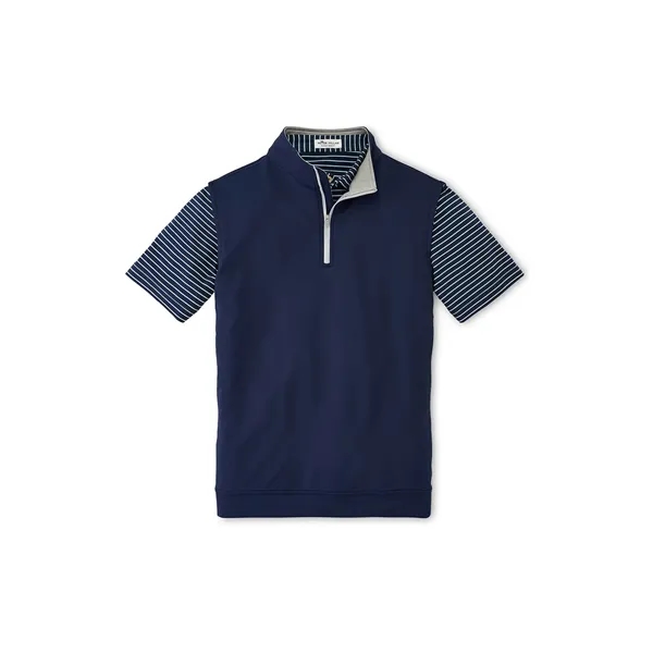 Peter Millar Men's Galway Performance Quarter-Zip Vest - Peter Millar Men's Galway Performance Quarter-Zip Vest - Image 2 of 5