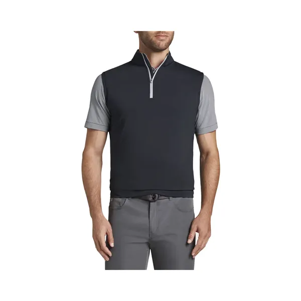Peter Millar Men's Galway Performance Quarter-Zip Vest - Peter Millar Men's Galway Performance Quarter-Zip Vest - Image 4 of 5