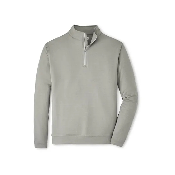 Peter Millar Men's Perth Performance Melange Quarter-Zip - Peter Millar Men's Perth Performance Melange Quarter-Zip - Image 1 of 11