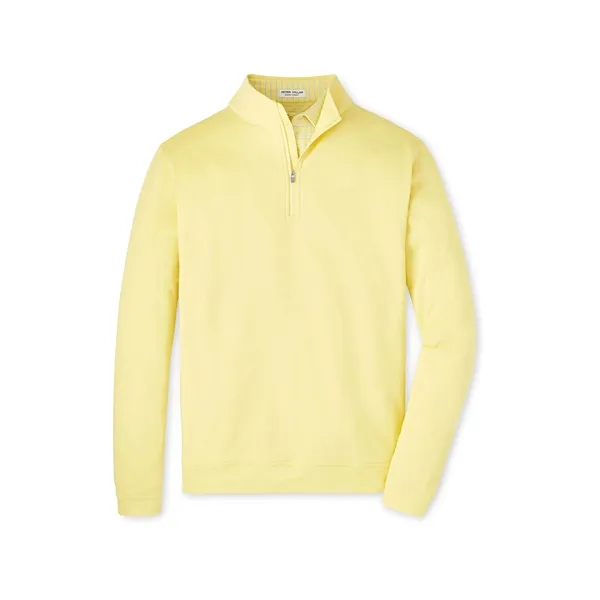 Peter Millar Men's Perth Performance Melange Quarter-Zip - Peter Millar Men's Perth Performance Melange Quarter-Zip - Image 4 of 11