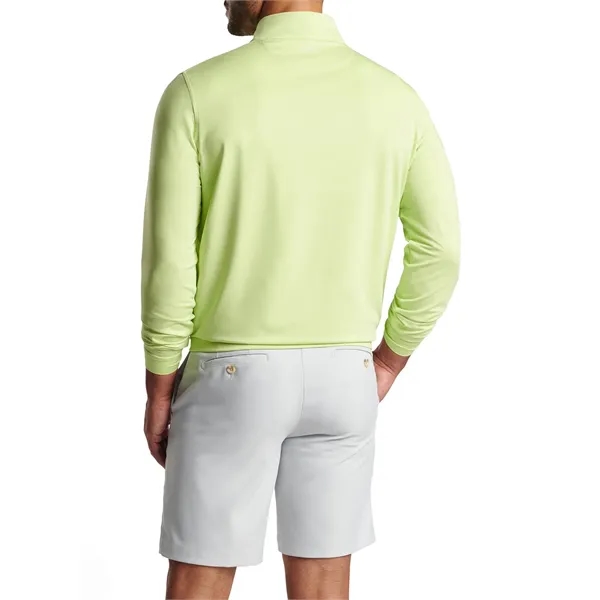 Peter Millar Men's Perth Performance Melange Quarter-Zip - Peter Millar Men's Perth Performance Melange Quarter-Zip - Image 9 of 11