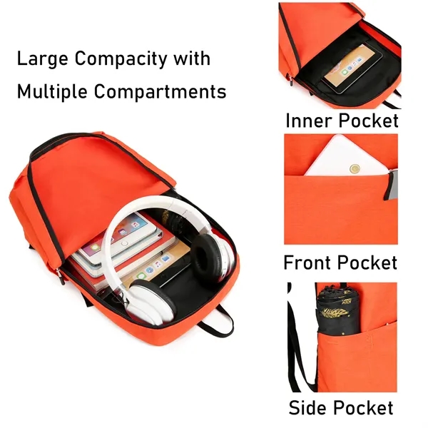 Lightweight Laptop Backpack for Work, School, and Travel - Lightweight Laptop Backpack for Work, School, and Travel - Image 4 of 13