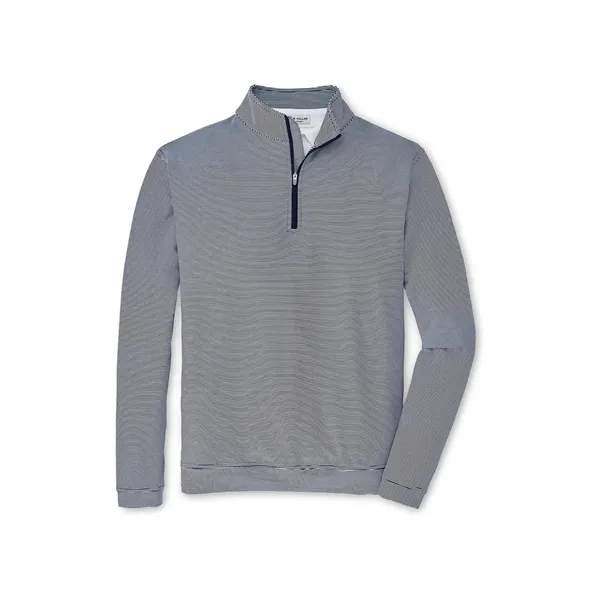 Peter Millar Men's Perth Sugar Stripe Performance Quarter - Peter Millar Men's Perth Sugar Stripe Performance Quarter - Image 2 of 6