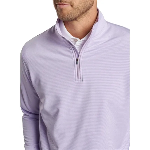 Peter Millar Men's Perth Sugar Stripe Performance Quarter - Peter Millar Men's Perth Sugar Stripe Performance Quarter - Image 6 of 6