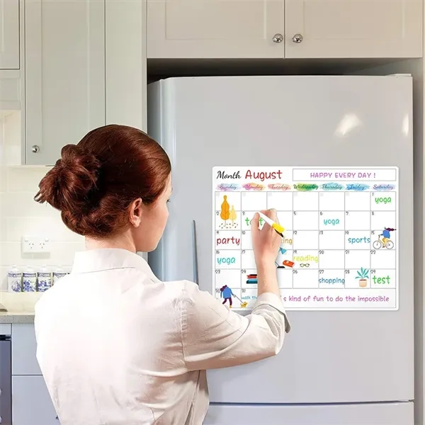 A3 Magnetic White Board - A3 Magnetic White Board - Image 2 of 6
