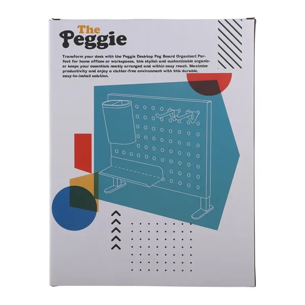 Peggie - Desktop Pegboard Organizer - Peggie - Desktop Pegboard Organizer - Image 2 of 10