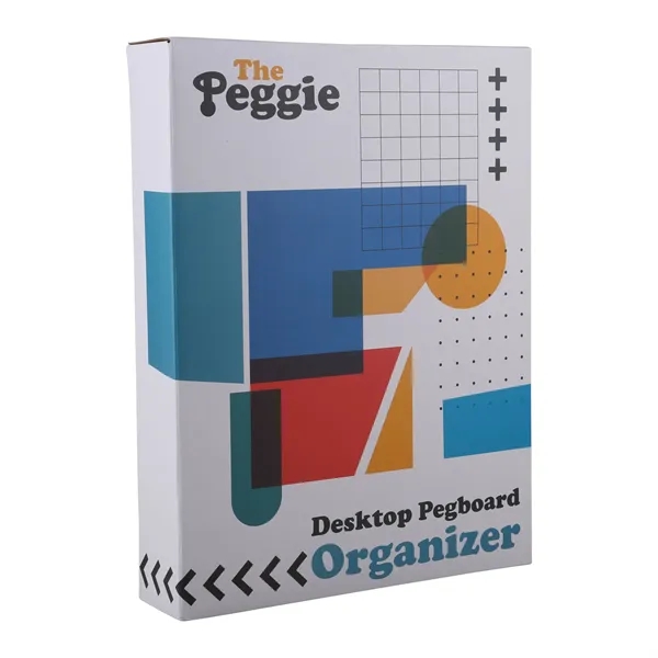 Peggie - Desktop Pegboard Organizer - Peggie - Desktop Pegboard Organizer - Image 5 of 10