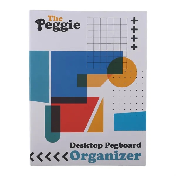 Peggie - Desktop Pegboard Organizer - Peggie - Desktop Pegboard Organizer - Image 8 of 10