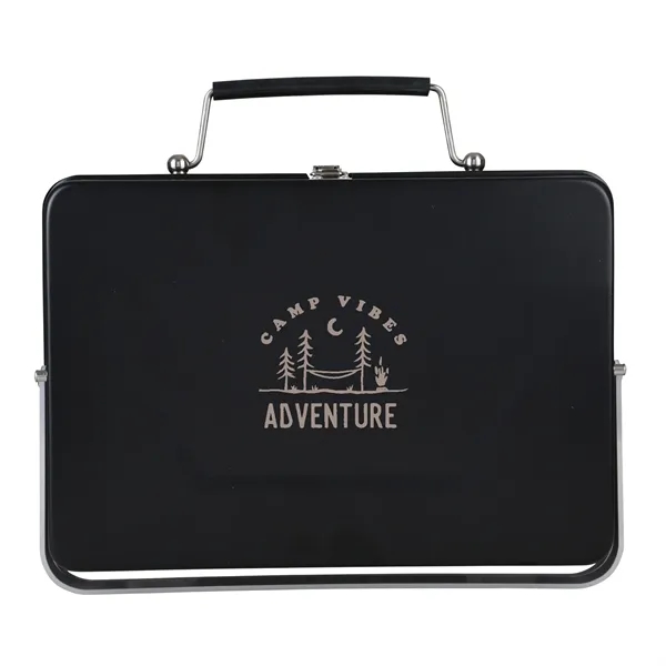Grillfriend Portable Charcoal Grill - Grillfriend Portable Charcoal Grill - Image 3 of 13