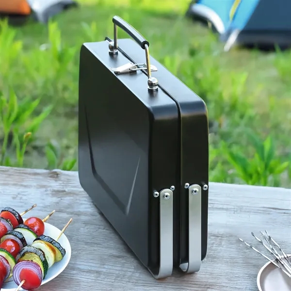 Grillfriend Portable Charcoal Grill - Grillfriend Portable Charcoal Grill - Image 6 of 13