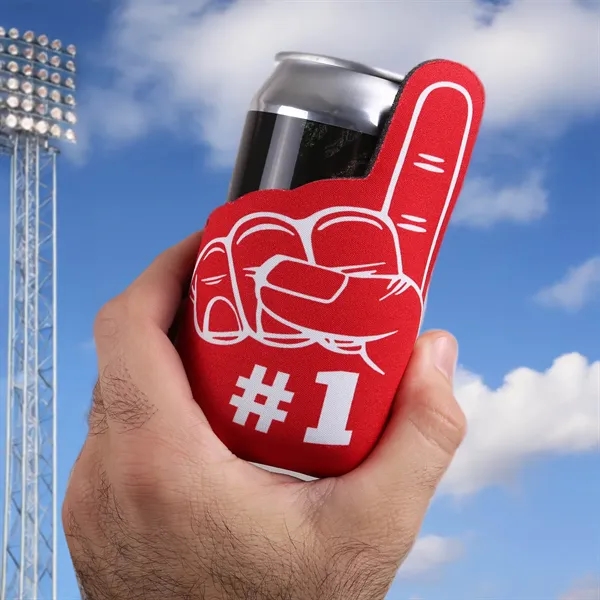 American Made Foam Finger Can Cooler - American Made Foam Finger Can Cooler - Image 2 of 2