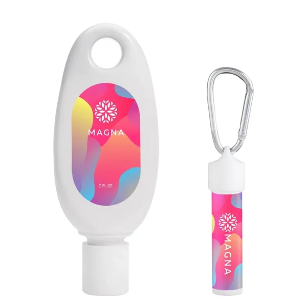 Happy Reef Sunscreen & Lip Moisturizer Carabiner Kit - Happy Reef Sunscreen & Lip Moisturizer Carabiner Kit - Image 2 of 2