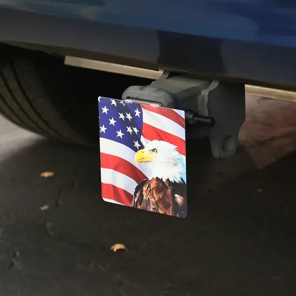 Metal Trailer Hitch Cover - Metal Trailer Hitch Cover - Image 0 of 6