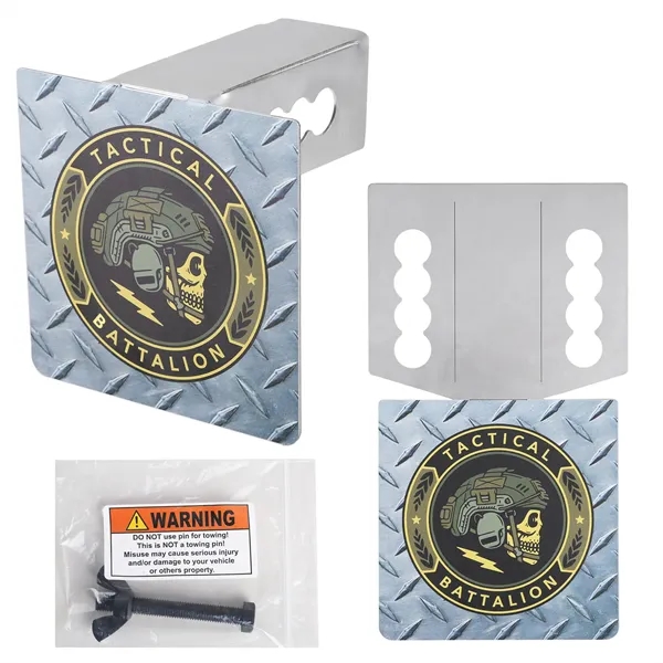 Metal Trailer Hitch Cover - Metal Trailer Hitch Cover - Image 5 of 6