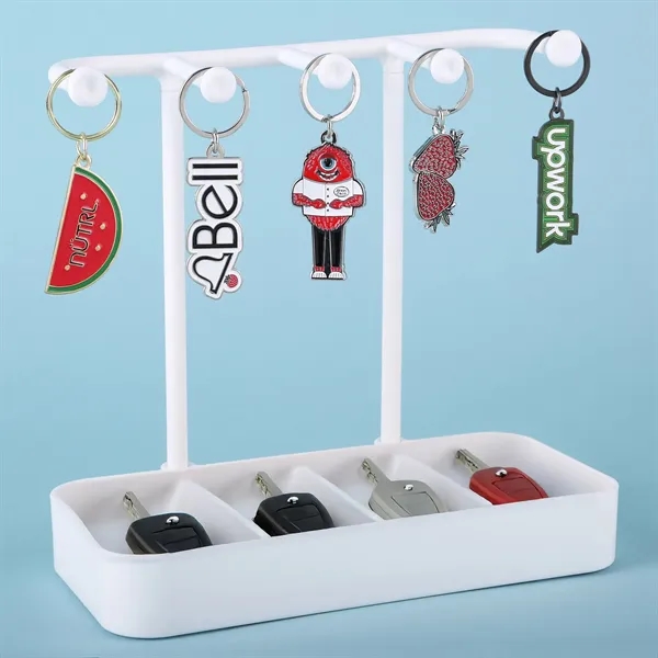 2" x 1" Diestruck Soft Enamel Keychain - 2" x 1" Diestruck Soft Enamel Keychain - Image 0 of 3