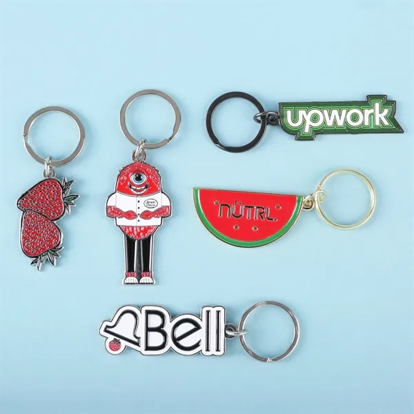 2" x 1" Diestruck Soft Enamel Keychain - 2" x 1" Diestruck Soft Enamel Keychain - Image 1 of 3