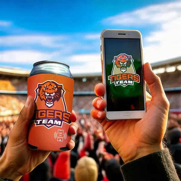 Full Color NFC EcoConnect Can Cooler