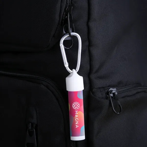 Custom Soothing Sidekick: Lip Moisturizer Carabiner Kit