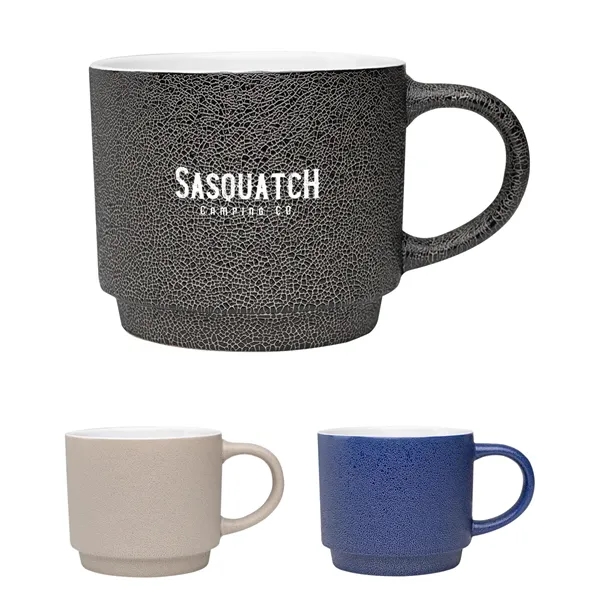 18 Oz. Pebble Grain Textured Ceramic Mug - 18 Oz. Pebble Grain Textured Ceramic Mug - Image 0 of 6