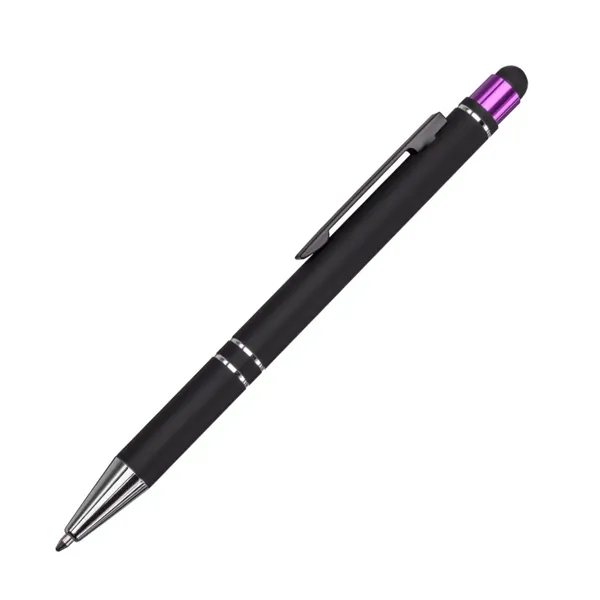 Scroll Metal Ballpoint Pen/Stylus - Scroll Metal Ballpoint Pen/Stylus - Image 9 of 13