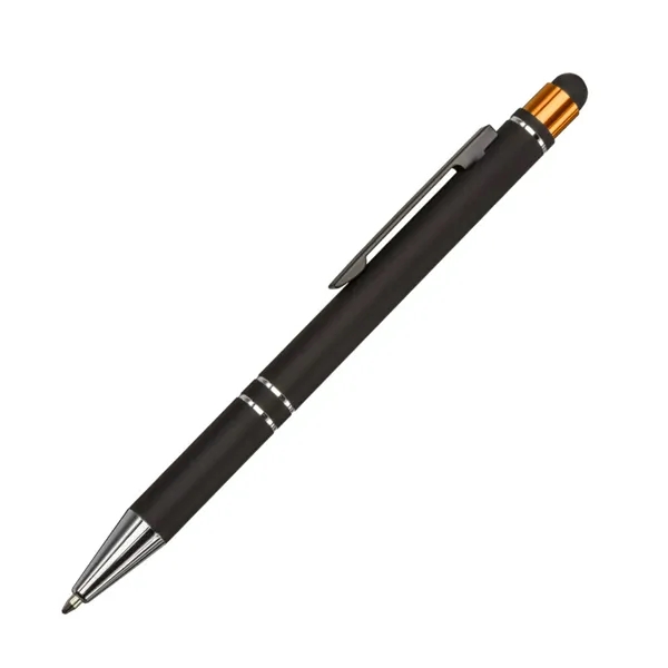 Scroll Metal Ballpoint Pen/Stylus - Scroll Metal Ballpoint Pen/Stylus - Image 7 of 13