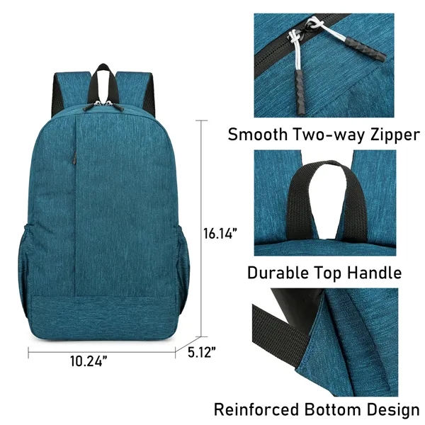 Lightweight Unisex Everyday Outdoor Sports Backpack - Lightweight Unisex Everyday Outdoor Sports Backpack - Image 3 of 12