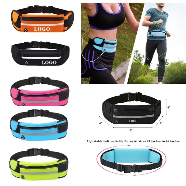 Sports Running Belt Waist Bag Fanny Pack - Sports Running Belt Waist Bag Fanny Pack - Image 0 of 3