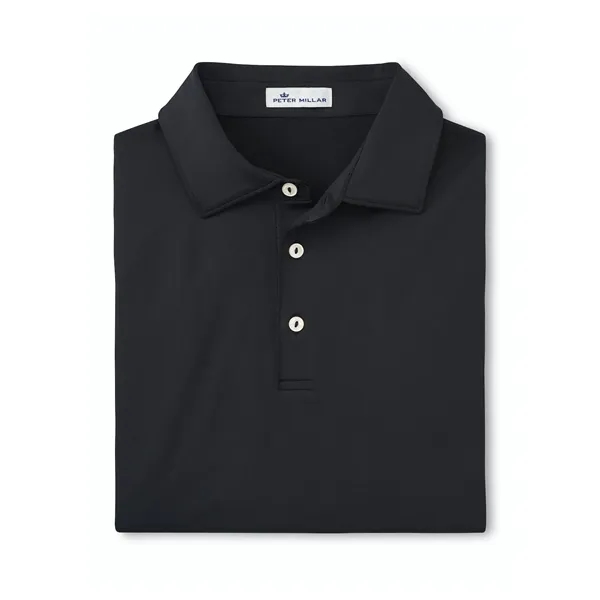 Peter Millar Men's Solid Performance Polo - Self Collar - Peter Millar Men's Solid Performance Polo - Self Collar - Image 0 of 9