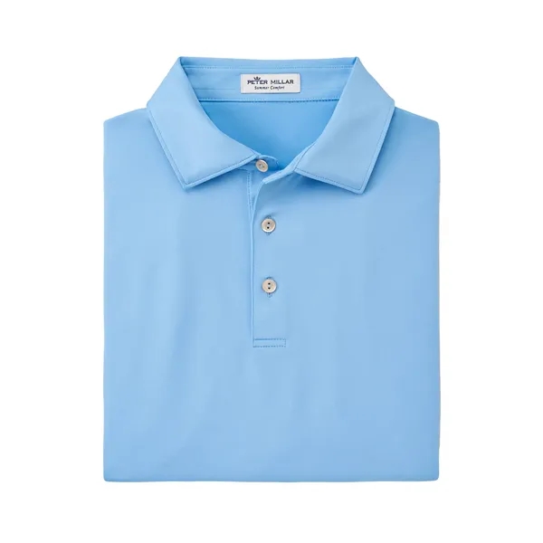 Peter Millar Men's Solid Performance Polo - Self Collar - Peter Millar Men's Solid Performance Polo - Self Collar - Image 1 of 9