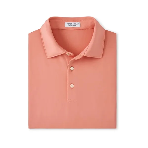 Peter Millar Men's Solid Performance Polo - Self Collar - Peter Millar Men's Solid Performance Polo - Self Collar - Image 4 of 9