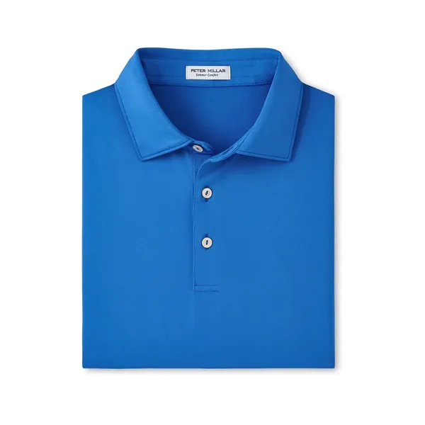 Peter Millar Men's Solid Performance Polo - Self Collar - Peter Millar Men's Solid Performance Polo - Self Collar - Image 5 of 9