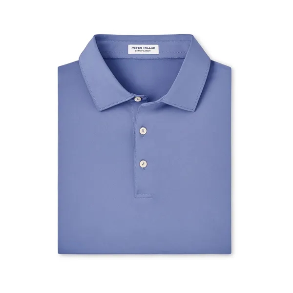 Peter Millar Men's Solid Performance Polo - Self Collar - Peter Millar Men's Solid Performance Polo - Self Collar - Image 6 of 9